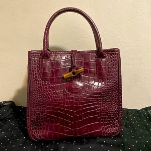 Longchamp Leather Arm Bag